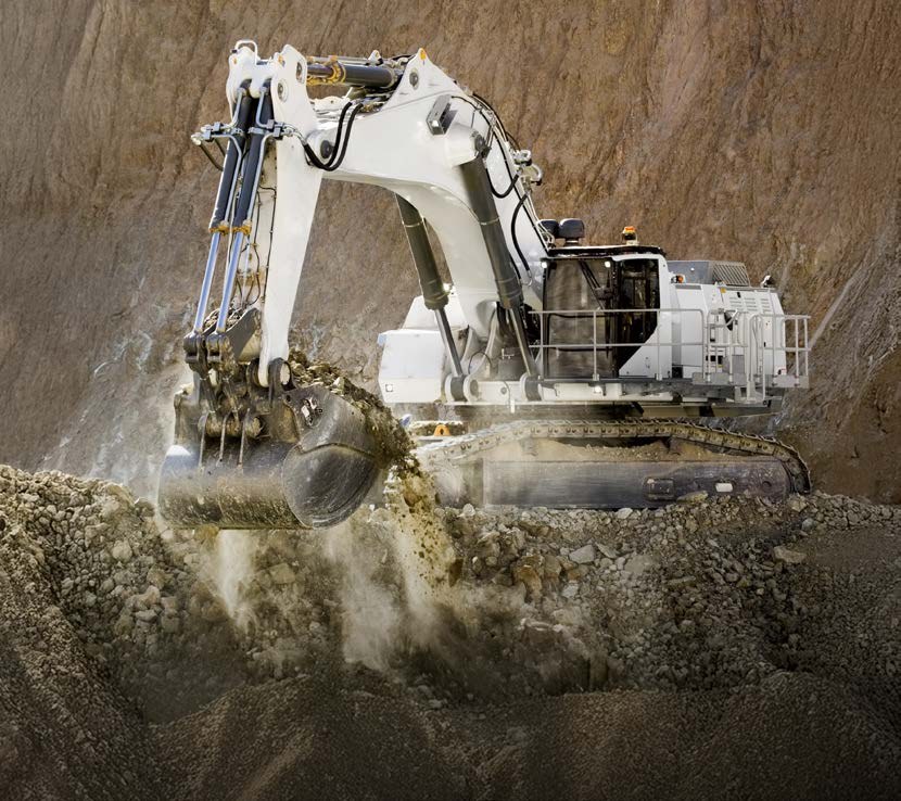 Mining excavator
